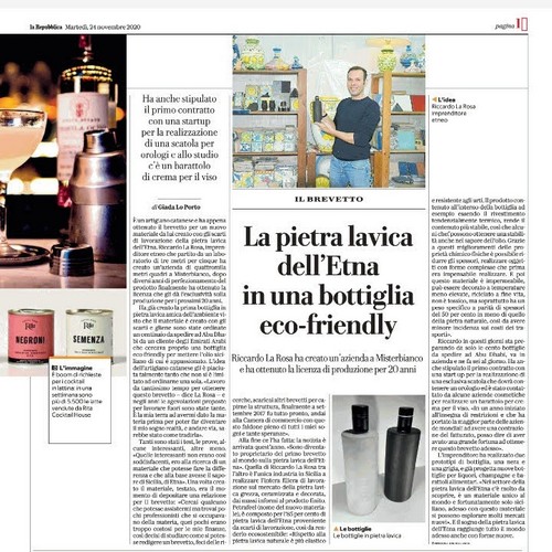 Quotidiano La Repubblica - Novembre "2020"