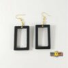 Enna - Orecchini in PETRAFEEL Basalt black - La Pietra Lavica dell'Etna Eco-Friendly