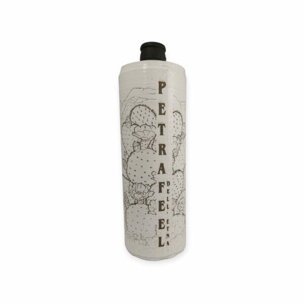 Bottiglia per Olio - PETRAFEEL dell'Etna - "Fichi d'India" White Edition - immagine 6