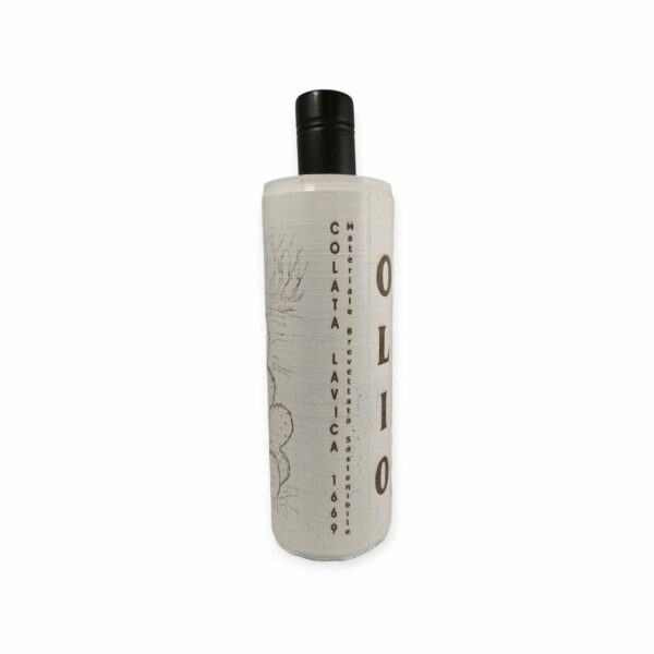 Bottiglia per Olio - PETRAFEEL dell'Etna - "Fichi d'India" White Edition - immagine 7
