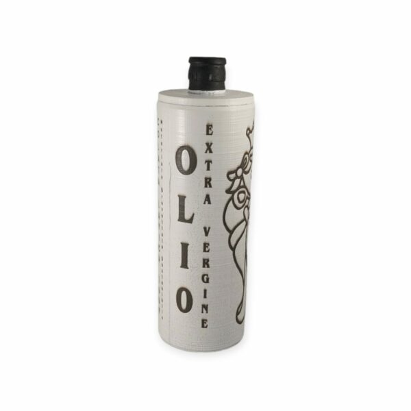 Bottiglia per Olio - PETRAFEEL dell'Etna - "Mori Siciliani" White Edition - immagine 7