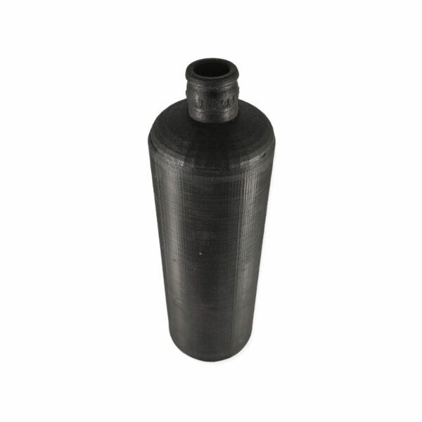 Bottiglia Bombata per Olio - PETRAFEEL dell'Etna - Basalt Black Edition - immagine 2
